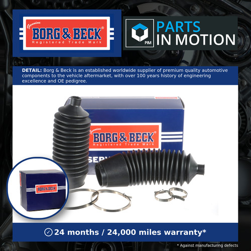 Steering rack boot bsg3343 - boot,