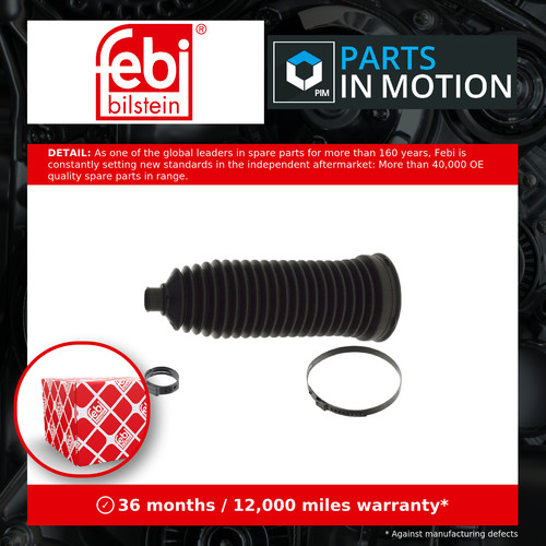 Steering rack boot fits - steering,