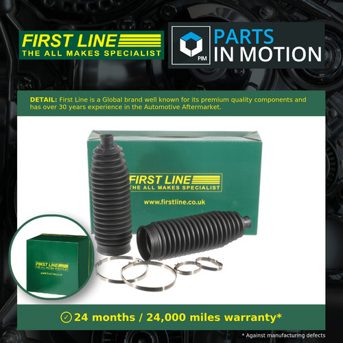 Steering rack boot - rack, fits