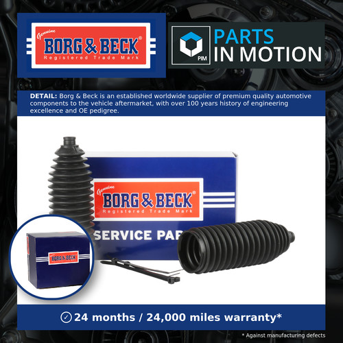 Steering rack boot - rack, mini
