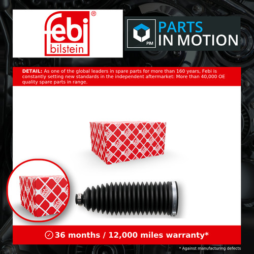 Steering rack boot 43550 - 43550, febi