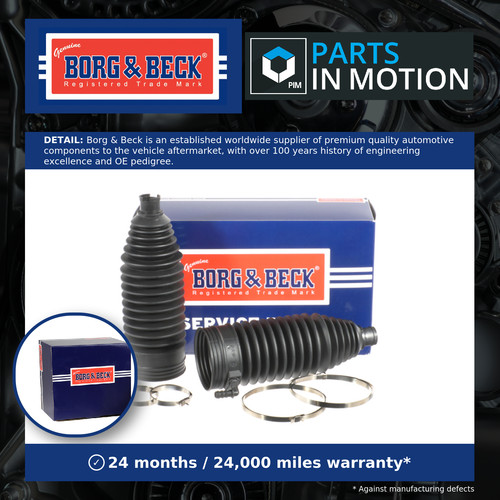 Steering rack boot - steering, bsg3424