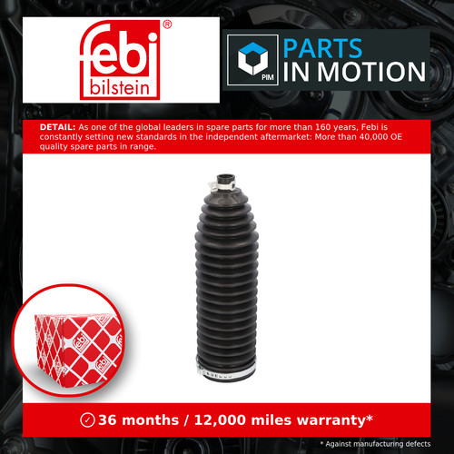 Steering rack boot 186102 - rack,