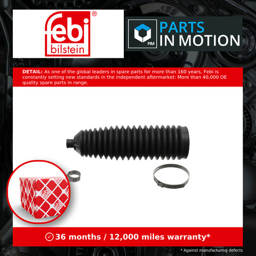 Steering rack boot fits - steering,