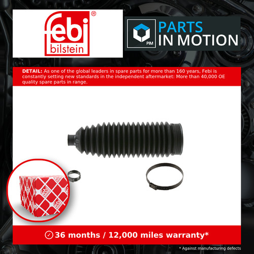 Steering rack boot fits - rack,