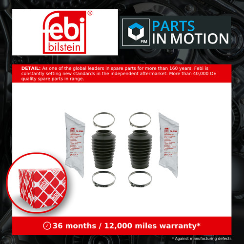 Steering rack boot - steering,