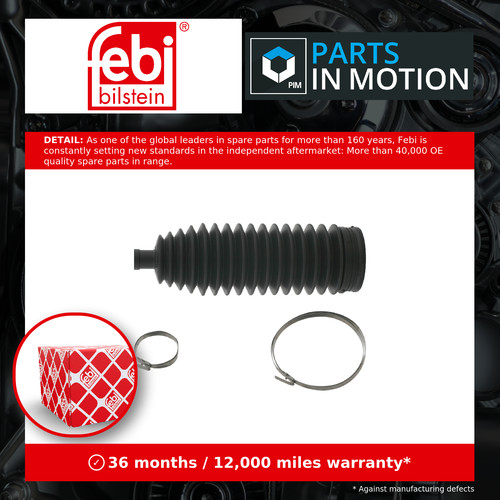 Steering rack boot fits - rack,