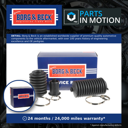 Steering rack boot bsg3165 - rack,