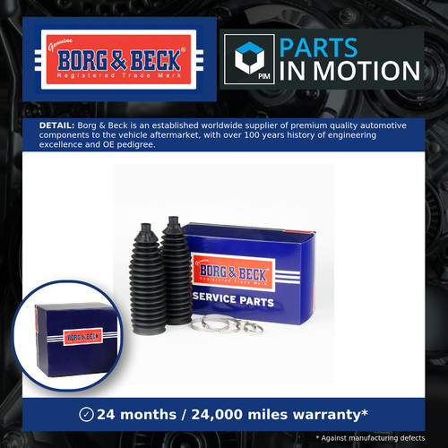 Steering rack boot bsg3501 - steering,