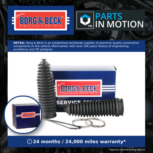 Steering rack boot fits - rack, ford