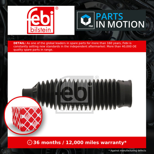 Steering rack boot fits seat - rack,