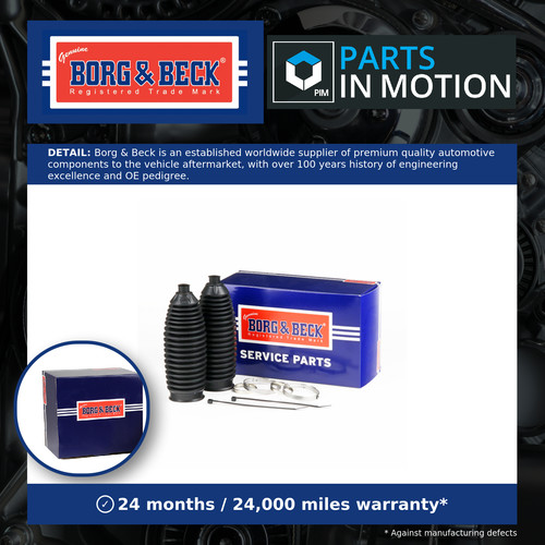 Steering rack boot bsg3504 - rack,