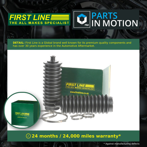 Steering rack boot - rack, fits