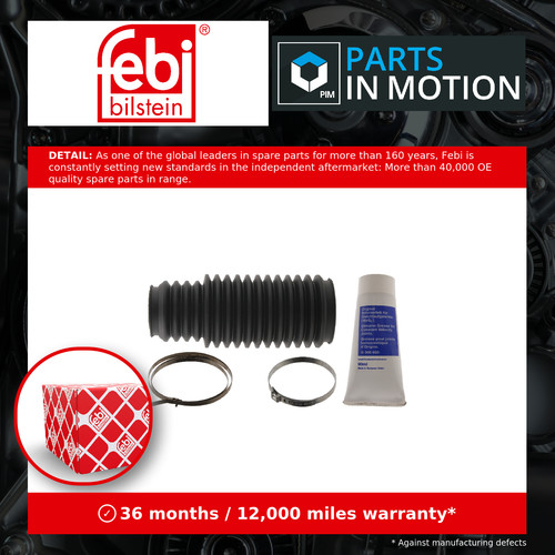 Steering rack boot - boot, fits