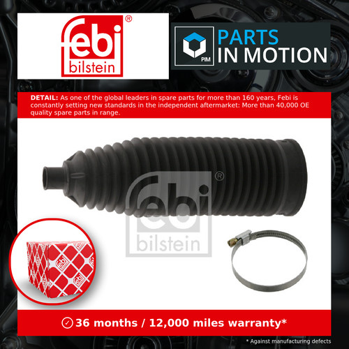 Steering rack boot fits - rack, ford