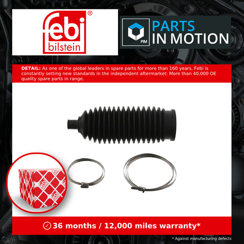 Steering rack boot - steering,