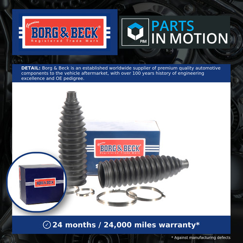 Steering rack boot bsg3376 - steering,