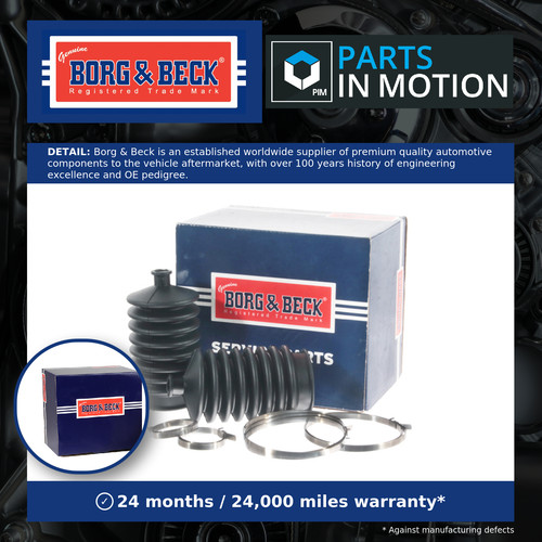 Steering rack boot - boot, bsg3015