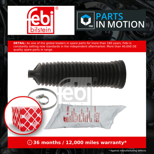 Steering rack boot - steering,