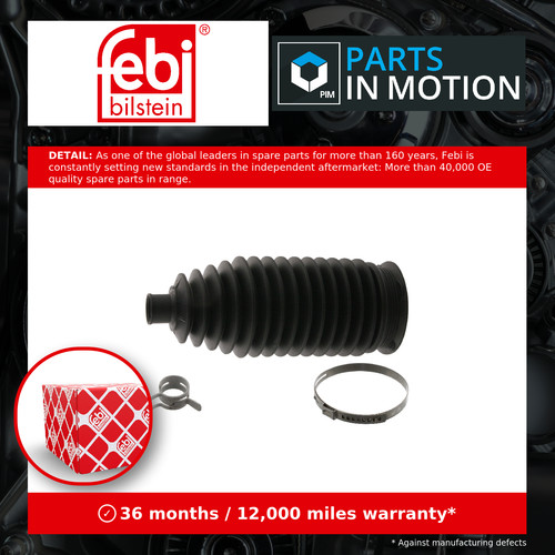 Steering rack boot - boot, fits