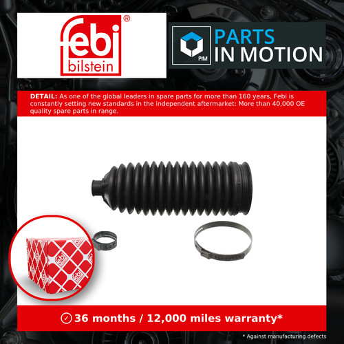 Steering rack boot - steering,