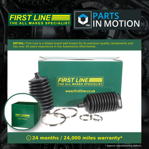 Steering rack boot fits - rack, ford