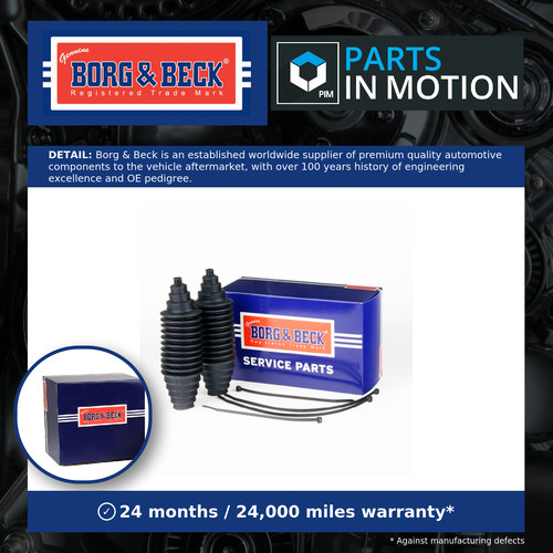 Steering rack boot - rack, bsg4000