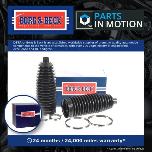 Steering rack boot - boot, fits